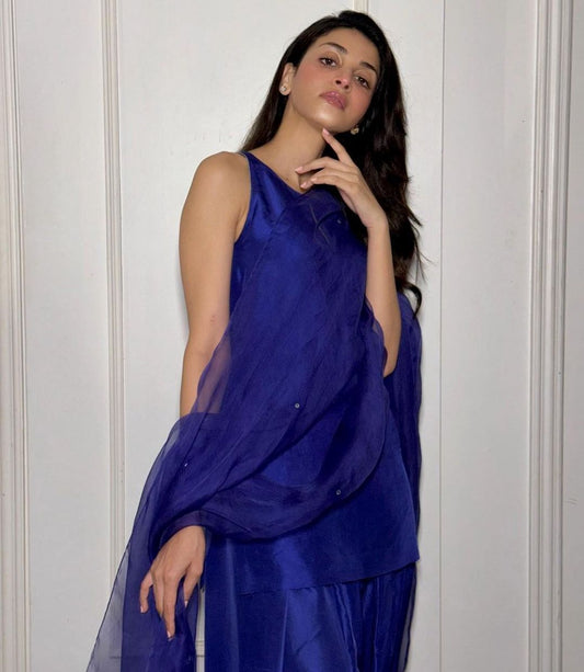 Mehrunnisa farshi shalwar set💙